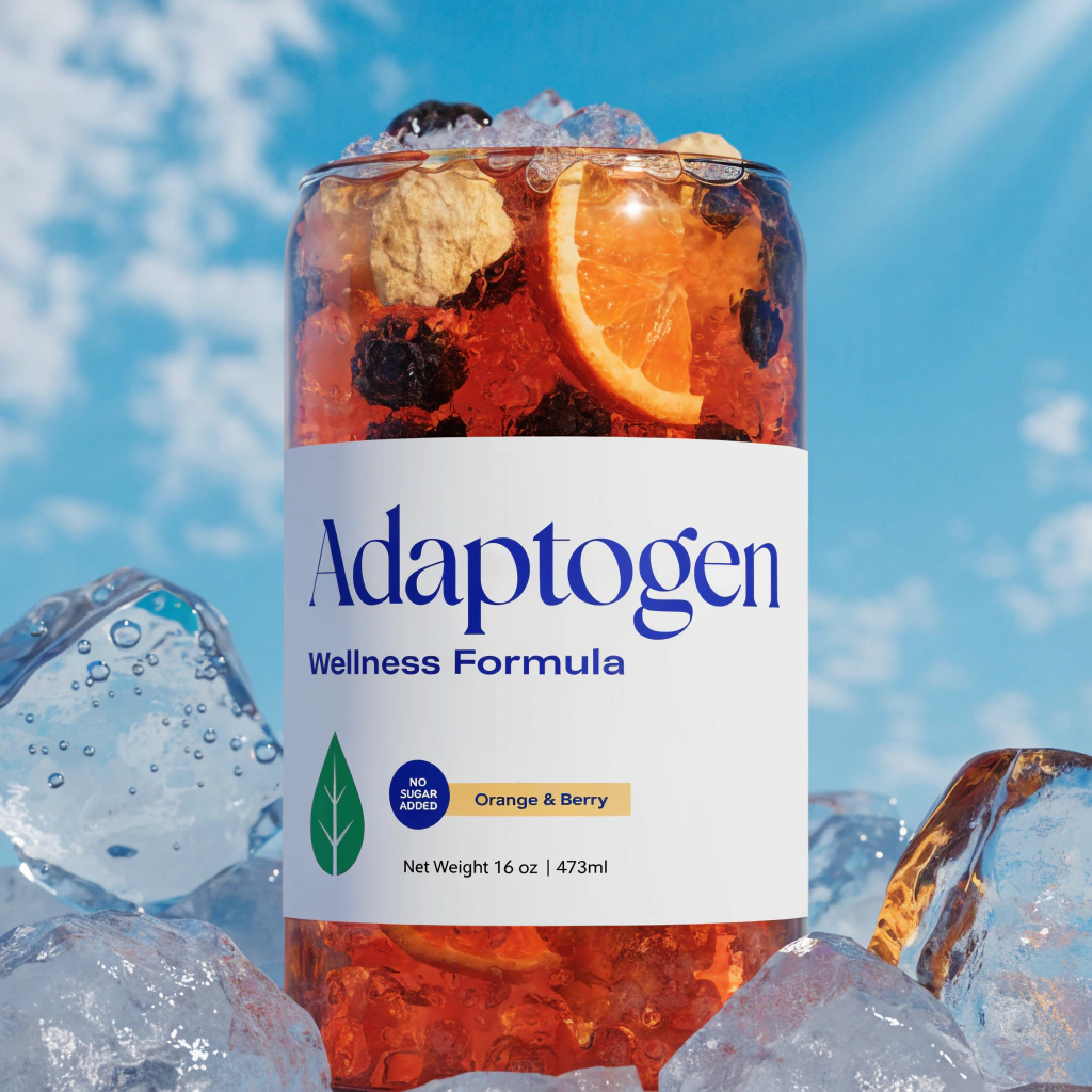 Chilled premium everyday essentials on ice